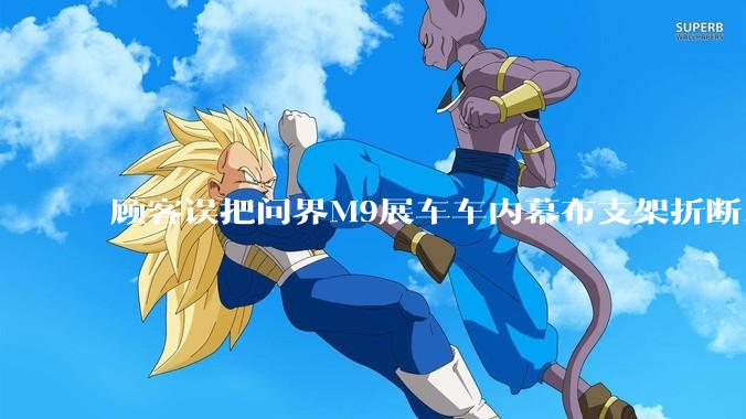 顾客误把问界M9展车车内幕布支架折断，被要求赔偿7000-10000元，你怎么看？